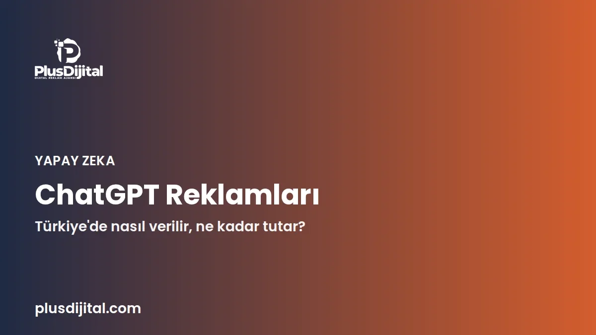 ChatGPT yanıtının altında Sponsorlu etiketiyle gösterilen reklam kartı